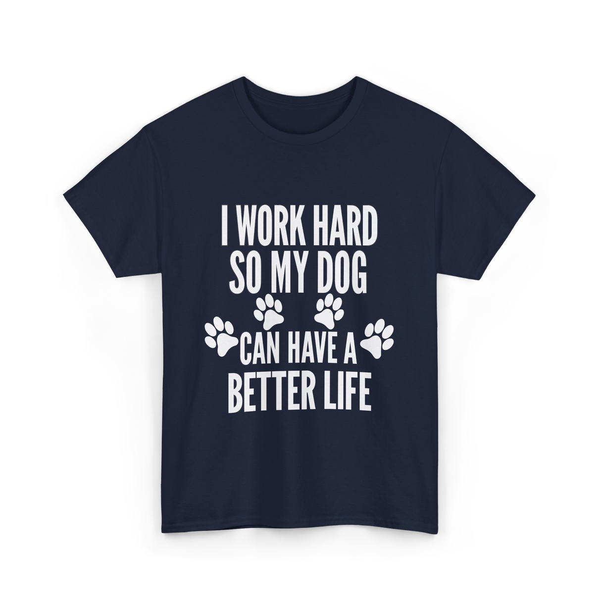 Dogs Life T-Shirt - Navy