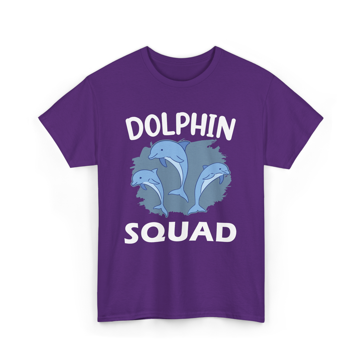 Dolphin Squad Dolphin Lovers T-Shirt - Purple