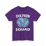 Dolphin Squad Dolphin Lovers T-Shirt - Purple