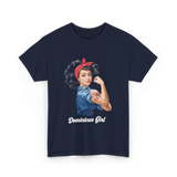 Dominican Girl Dominican Republic T-Shirt - Navy