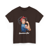 Dominican Girl Dominican Republic T-Shirt - Dark Chocolate