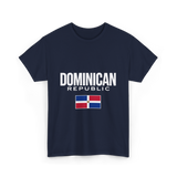 Dominican Republic Flag Dominican T-Shirt - Navy