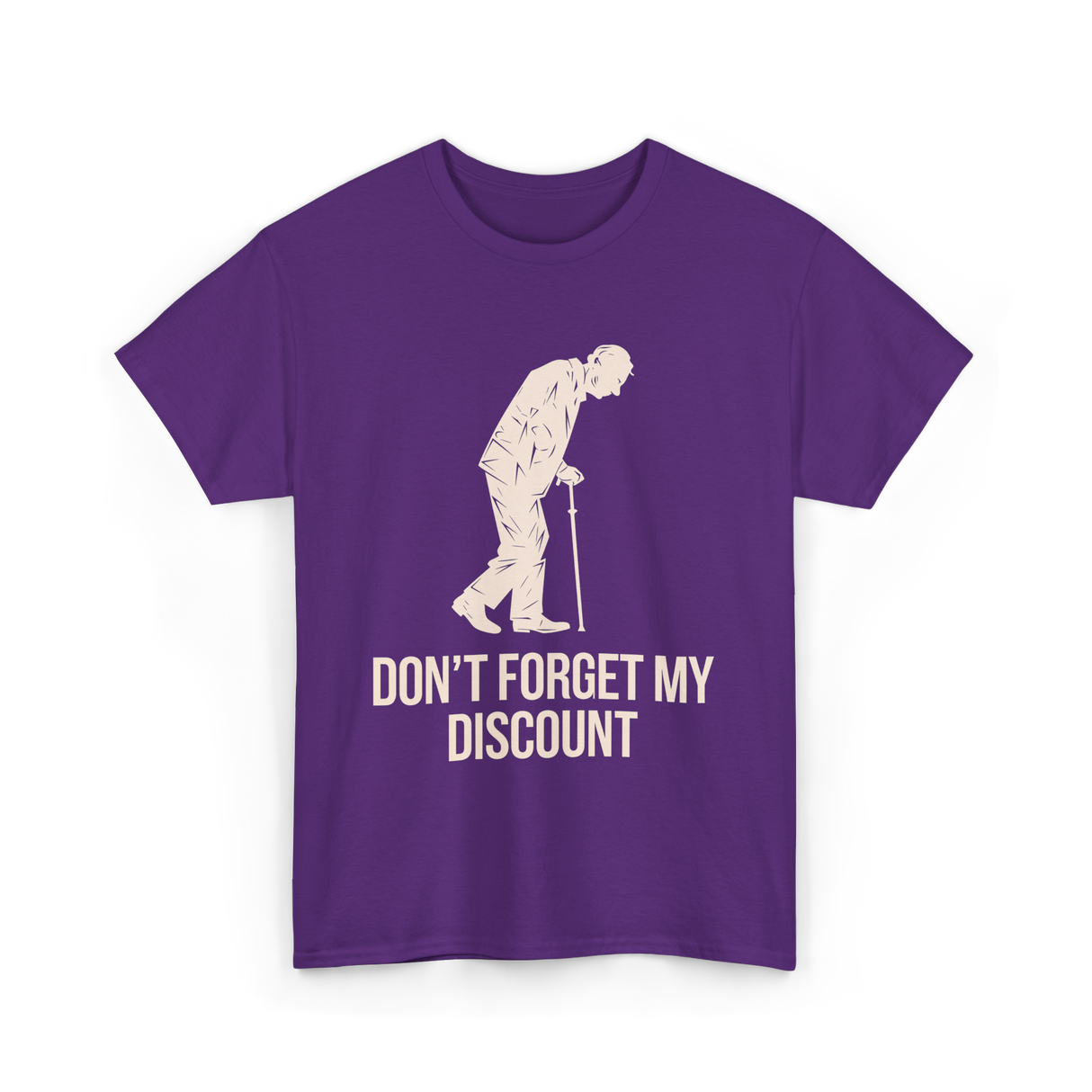 Don't Forget My Discount T-Shirt - Purple
