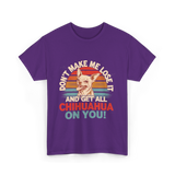 Don't Make Me Chihuahua T-Shirt - Purple