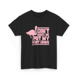 Don't Make Me Flamingo Animal T-Shirt - Black