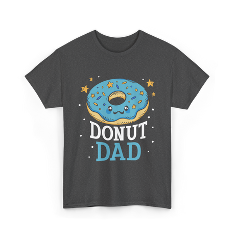 Donut Dad Donuts Father T-Shirt - Dark Heather