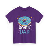 Donut Dad Donuts Father T-Shirt - Purple