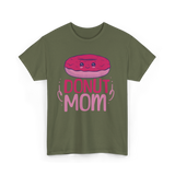 Donut Mom Donuts Mama T-Shirt - Military Green