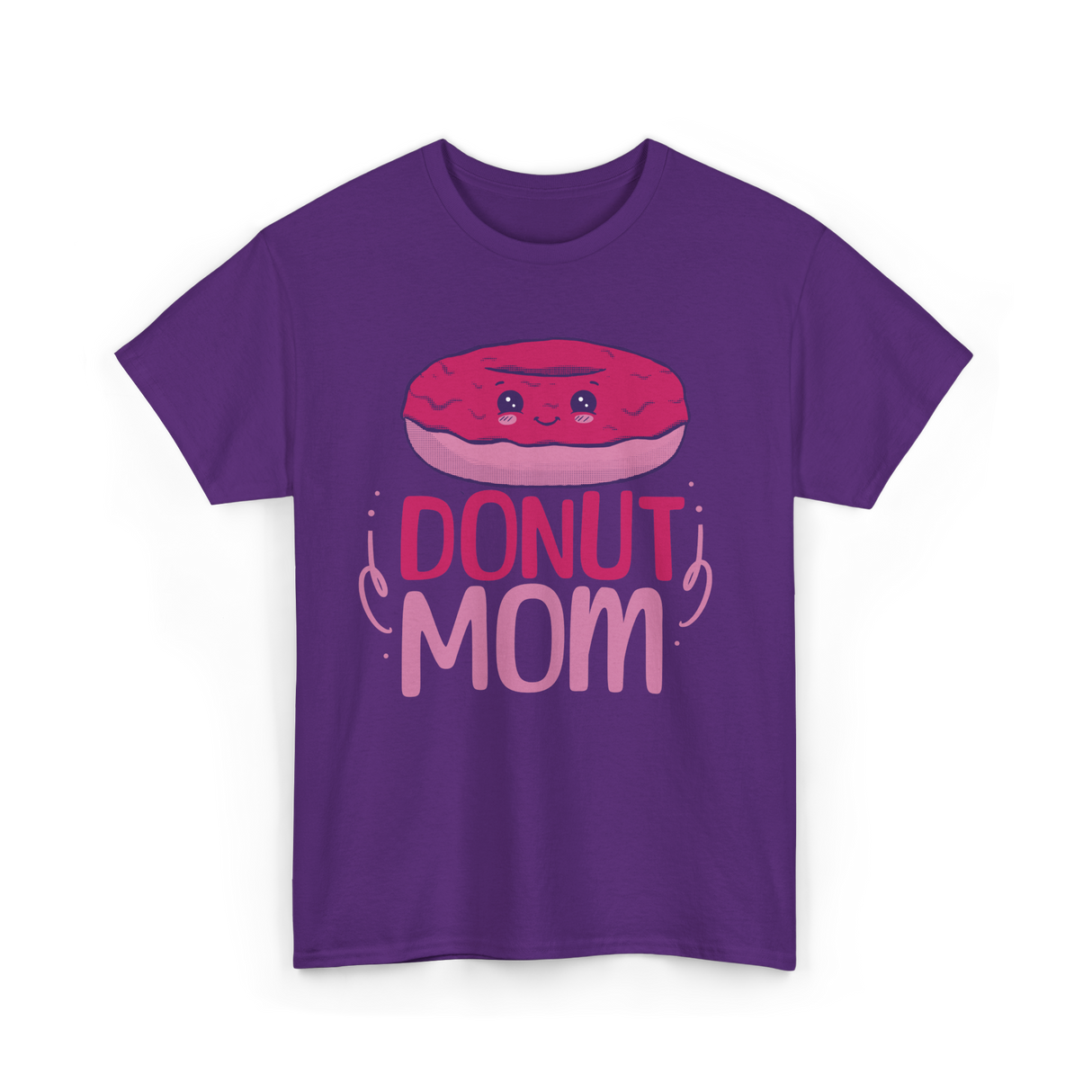 Donut Mom Donuts Mama T-Shirt - Purple