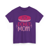 Donut Mom Donuts Mama T-Shirt - Purple