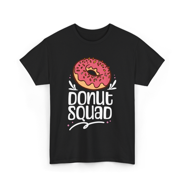 Donut Squad Donut Lovers T-Shirt - Black