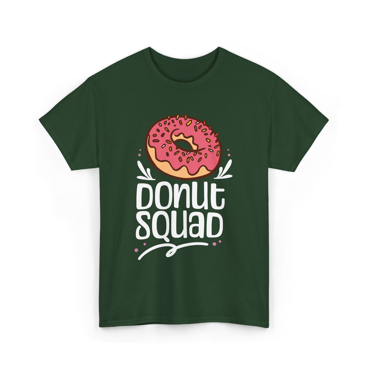 Donut Squad Donut Lovers T-Shirt - Forest Green