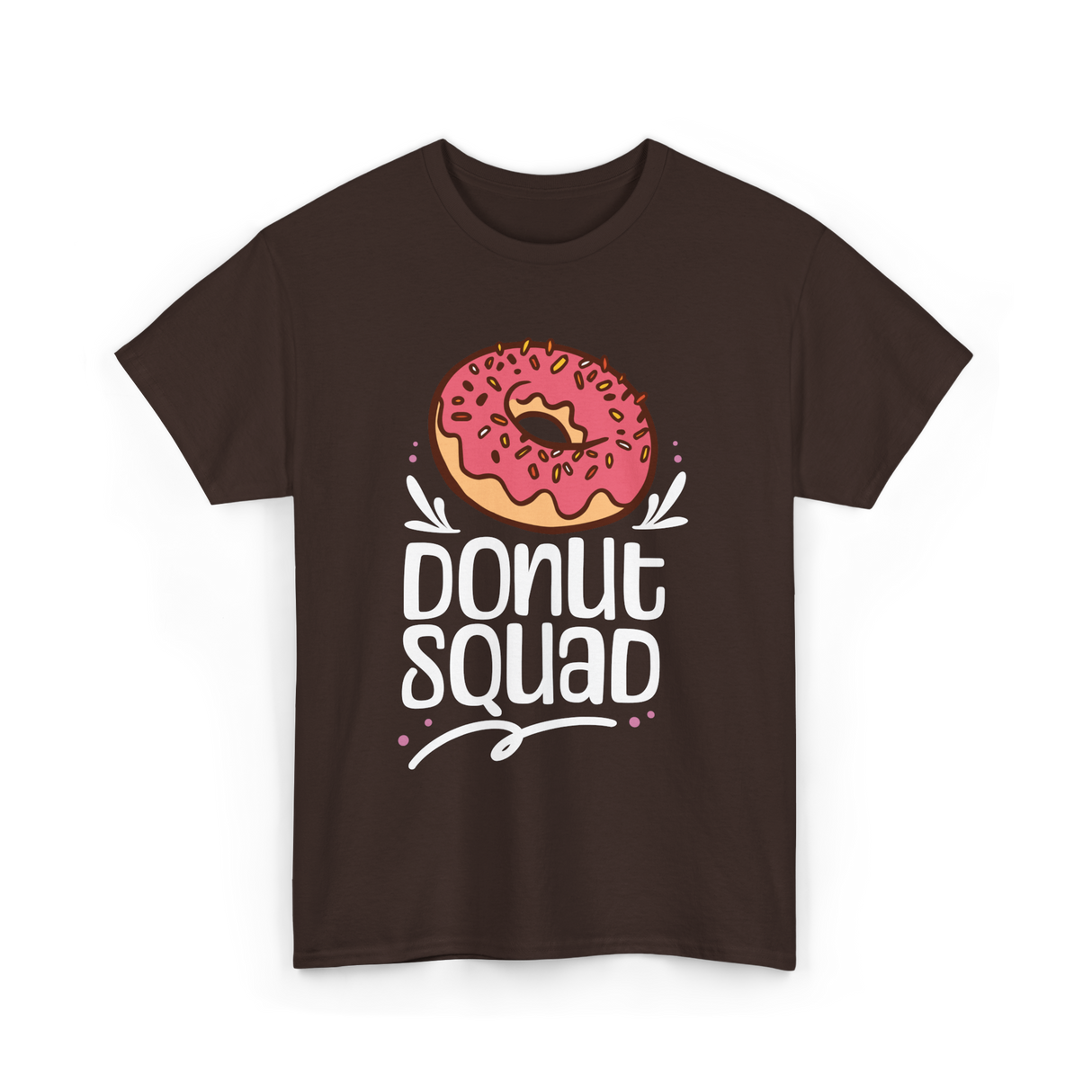 Donut Squad Donut Lovers T-Shirt - Dark Chocolate