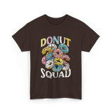 Donut Squad Donuts Dessert Lovers T-Shirt - Dark Chocolate