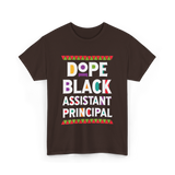 Dope Black Assistant Principal T-Shirt - Dark Chocolate