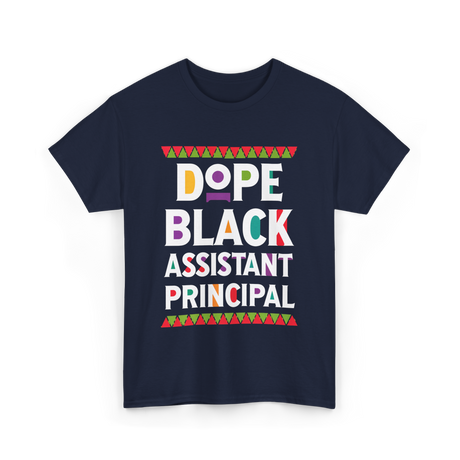 Dope Black Assistant Principal T-Shirt - Navy