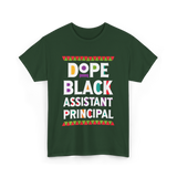 Dope Black Assistant Principal T-Shirt - Forest Green