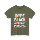 Dope Black Assistant Principal T-Shirt - Military Green