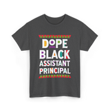 Dope Black Assistant Principal T-Shirt - Dark Heather