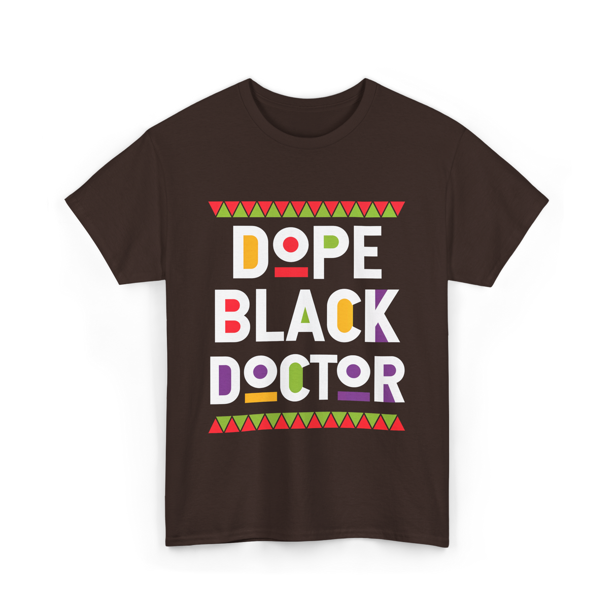 Dope Black Doctor Profession T-Shirt - Dark Chocolate