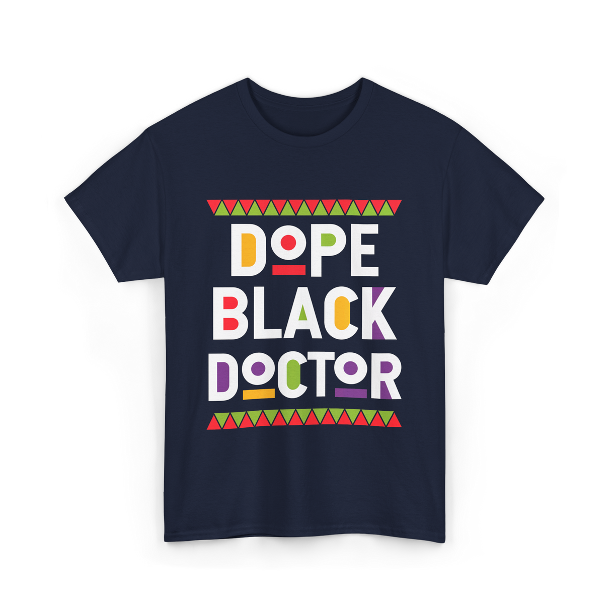 Dope Black Doctor Profession T-Shirt - Navy