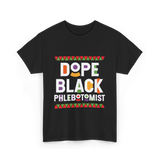 Dope Black Phlebotomist Black T-Shirt - Black