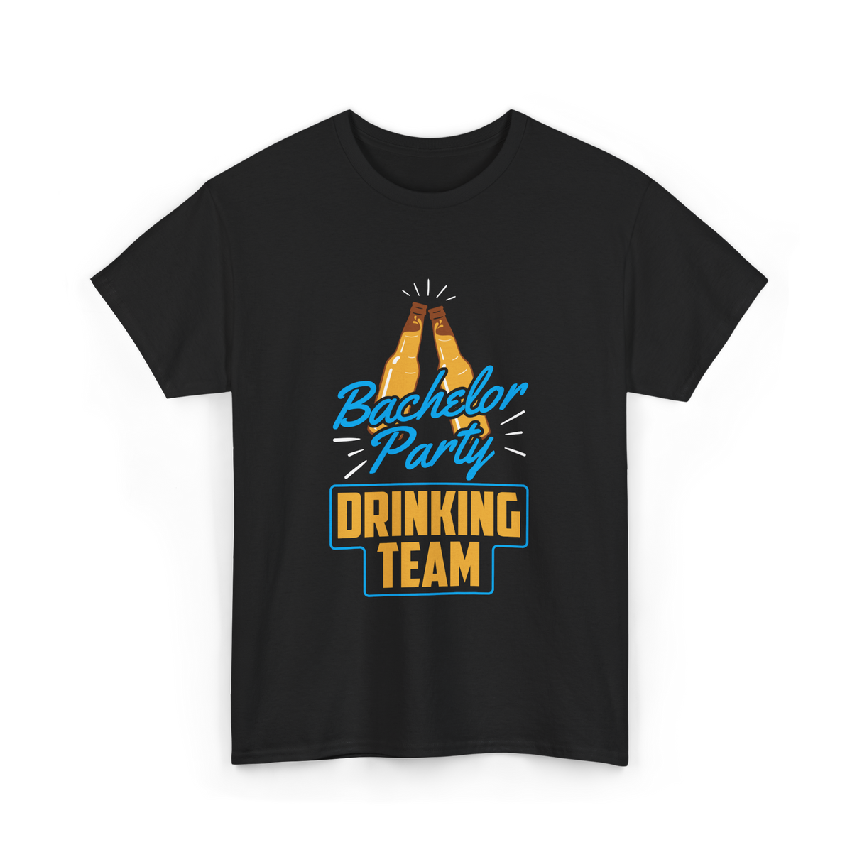 Drinking Team Party T-Shirt - Black