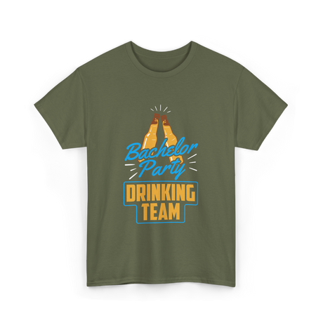 Drinking Team Party T-Shirt - Military Green