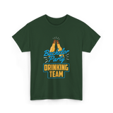 Drinking Team Party T-Shirt - Forest Green