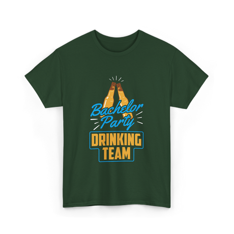 Drinking Team Party T-Shirt - Forest Green