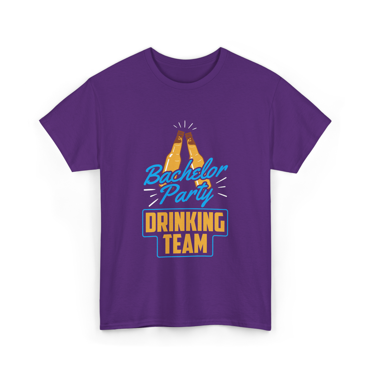 Drinking Team Party T-Shirt - Purple