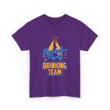 Drinking Team Party T-Shirt - Purple