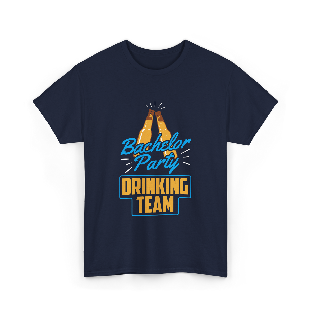 Drinking Team Party T-Shirt - Navy