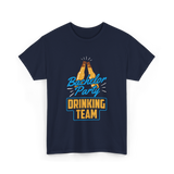 Drinking Team Party T-Shirt - Navy