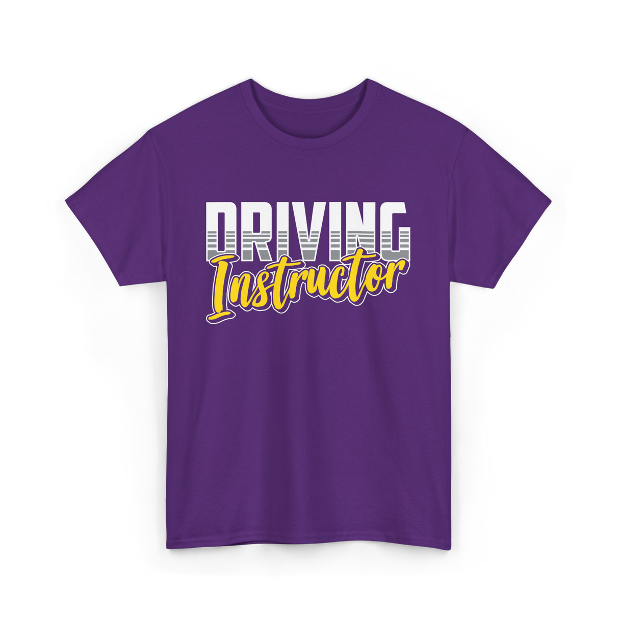 Driving Instructor Driving Teacher T-Shirt - Purple