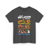 Due to Inflation Holiday Costume T-Shirt - Dark Heather