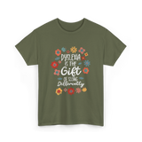 Dyslexia Is The Gift Dyslexia T-Shirt - Military Green