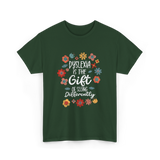 Dyslexia Is The Gift Dyslexia T-Shirt - Forest Green