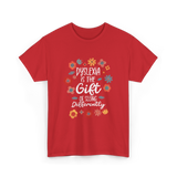 Dyslexia Is The Gift Dyslexia T-Shirt - Red