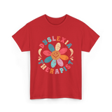 Dyslexia Therapist Dyslexia Awareness T-Shirt - Red