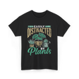 Easily Distracted By Plants Botany T-Shirt - Black