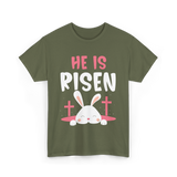 Easter Bunny T-Shirt - Military Green