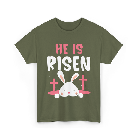 Easter Bunny T-Shirt - Military Green