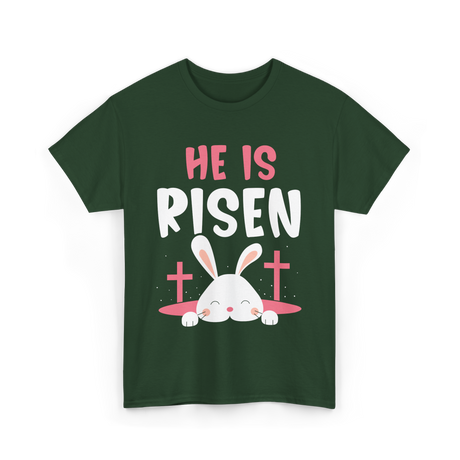 Easter Bunny T-Shirt - Forest Green