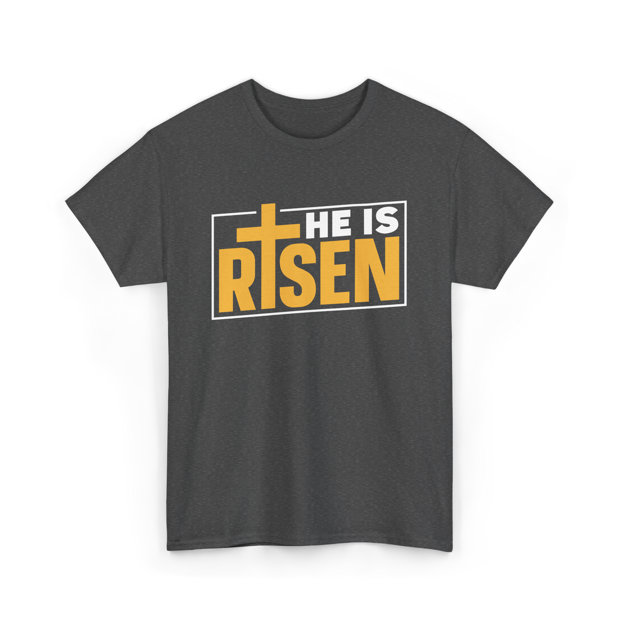 Easter Faith T-Shirt - Dark Heather