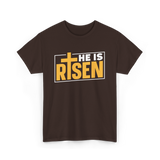 Easter Faith T-Shirt - Dark Chocolate