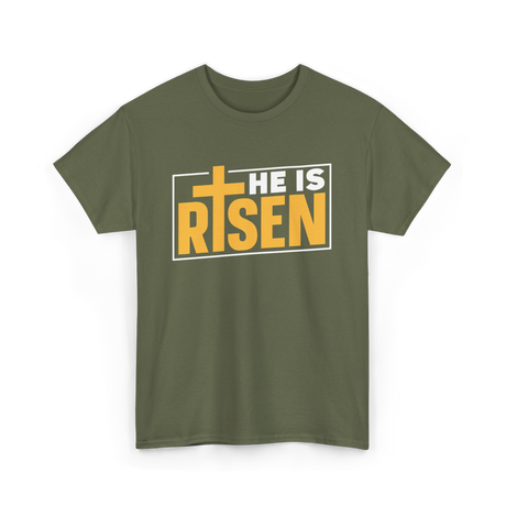 Easter Faith T-Shirt - Military Green