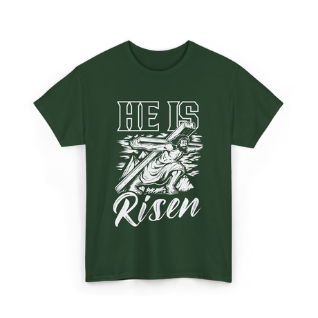 Easter Resurrection T-Shirt - Forest Green