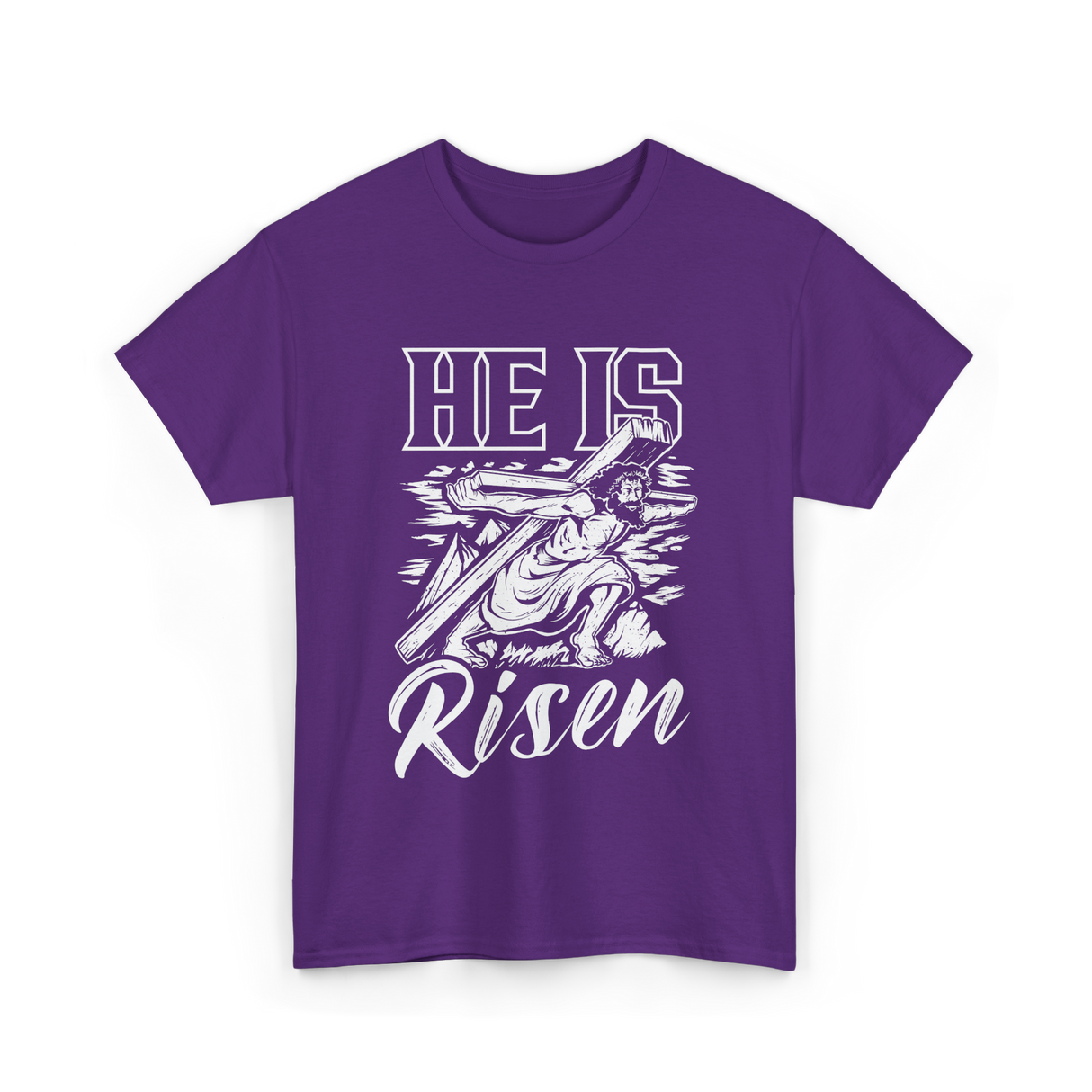 Easter Resurrection T-Shirt - Purple