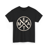 Eat Meat Carnivore Diet T-Shirt - Black